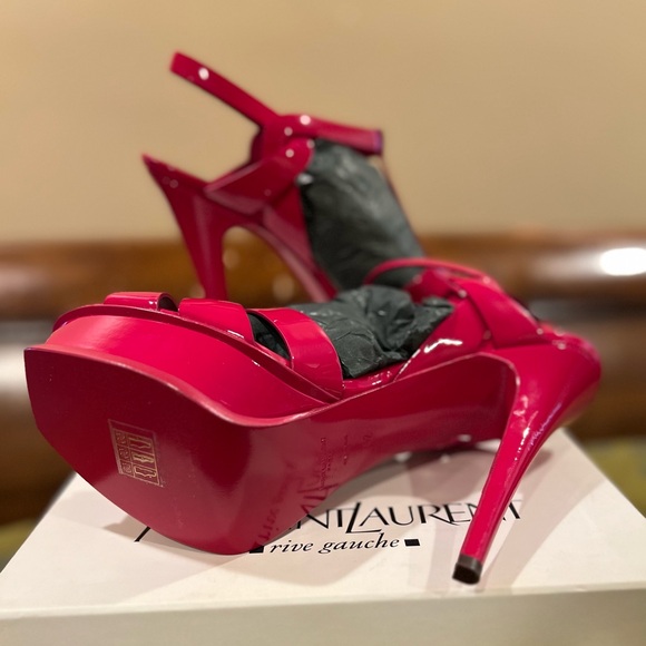YSL fusha pink stilettos. Size 42 - Picture 3 of 4